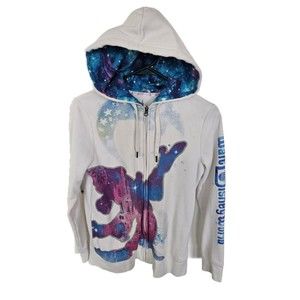 Women's Disney Parks Authentic Hoodie Sz  Small Off White Disneyland Resort 2017